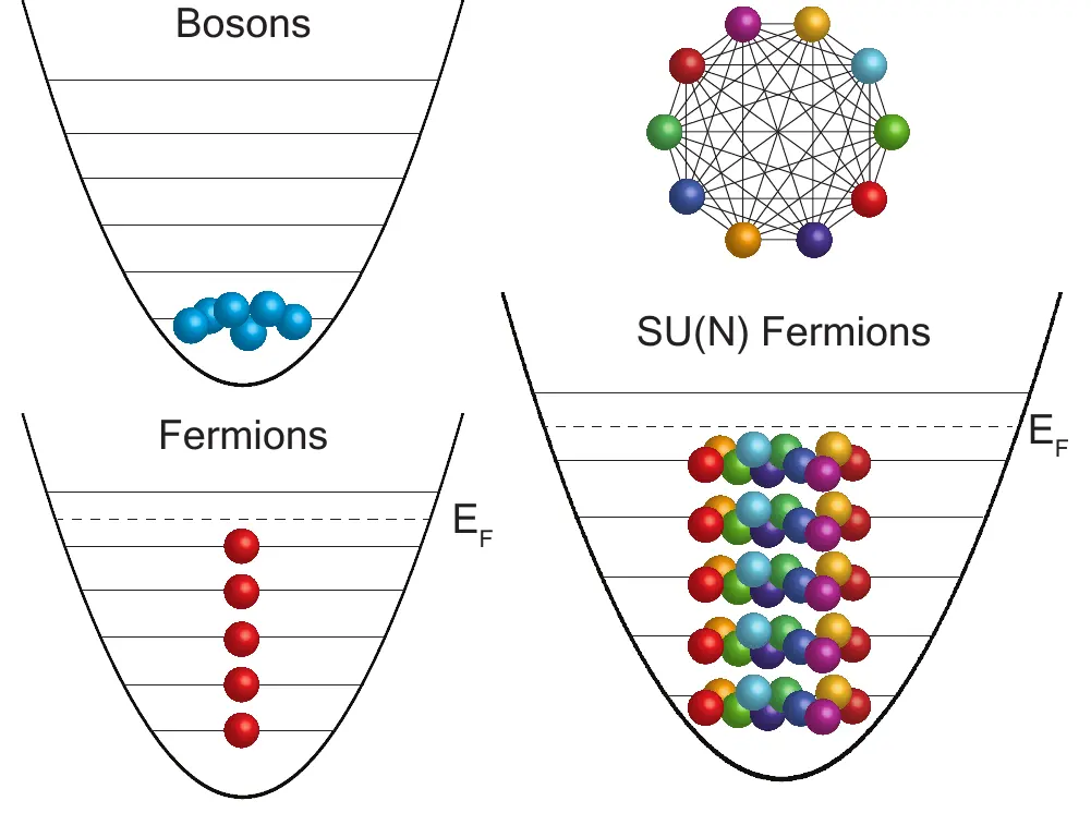 SU(N) Fermi Gases Illustration of SU(N) Fermi gases